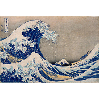 KATSUSHIKA Hokusai,Under the wave off Kanagawa, from the series Thirty-six Views of Mount Fuji